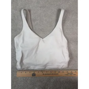 Lululemon Align Tank White Size 4 Built In Bra thumbnail 5