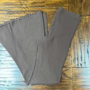 Aerie Brown wide leg pants thumbnail 1