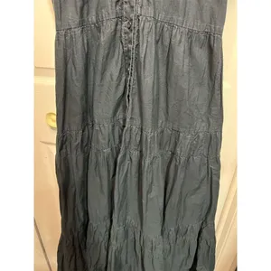 Abercrombie & Fitch Women's Black Tiered Midi Dress Size S Casual thumbnail 4