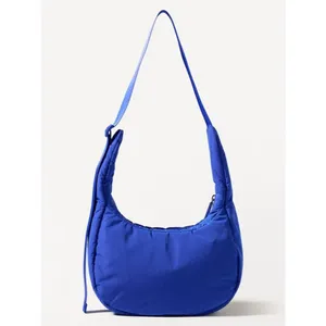 Athleta All About Small Crossbody Hobo Bag Varsity Blue thumbnail 6
