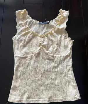 Brandy Melville yellow top thumbnail 1