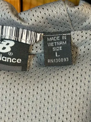 New Balance Jacket Womens Gray Heathered Zip Hooded Size Large (0328) thumbnail 5