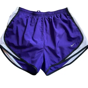 NIKE Dri-Fit Purple/White Brief-Lined Athletic Running Shorts - Size Medium thumbnail 2