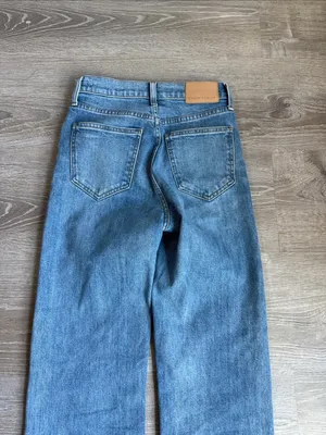 Aritzia Denim Forum The Arlo High Rise Straight 28L Jeans 25 thumbnail 9