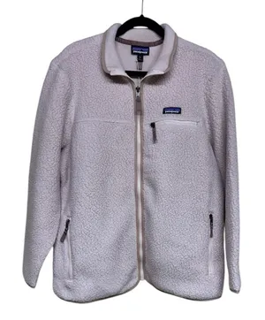 Patagonia Retro Pile Fleece Jacket Shroom Taupe Women's Size XL‎ thumbnail 1