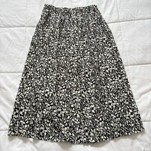 Vintage 80s Maxi Skirt‎ Womens 12 Floral Fairy Whimsy Hippie Gypsy Y2K Feminine thumbnail 10