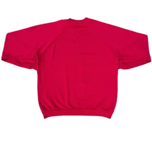 Jerzees Vintage 90s Liberal Redskins State Championship Red Crewneck Sweatshirt Sweater thumbnail 2