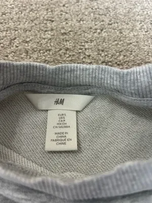 H&M Los Angeles USA Gray Crewneck Sweatshirt size small thumbnail 3
