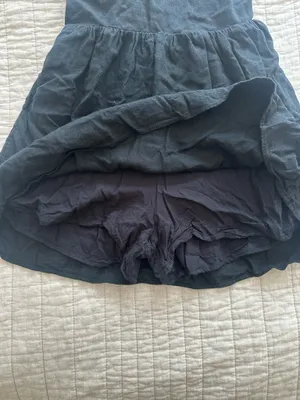 Abercrombie & Fitch Black V-neck Skort Dress thumbnail 2