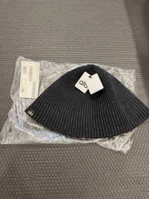 Alo Denim Knit Cloche Hat thumbnail 3