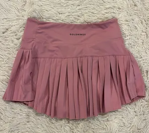 Gold Hinge pink tennis Skirt thumbnail 2