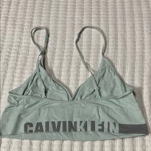 Calvin Klein Light Green Bralette thumbnail 2