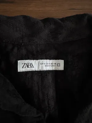 Men’s Zara black shirt thumbnail 3