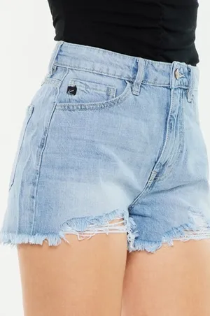 NWT KanCan Demin Shorts Blue Size 23 thumbnail 1