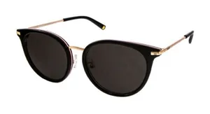 Bally Black Cat Eye Sunglasses Resort Beach Luxury Made in France‎ thumbnail 1