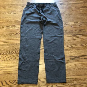 Lululemon On The Fly Pant 28” Heathered Black thumbnail 2