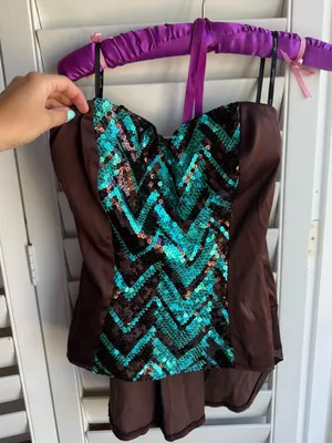y2k tube top Brown Size M thumbnail 1