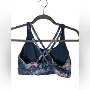 Lululemon Energy‎ Bra Moody Mirage Bark Berry Deep Navy Size 8 thumbnail 6