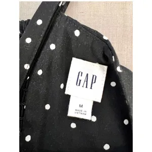 GAP black and white polka dot midi sundress size medium thumbnail 8