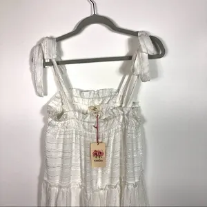 Anthropologie‎ Entro white dress women's small thumbnail 5