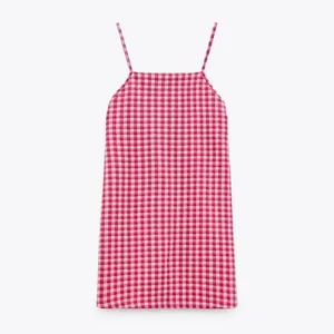 Zara ✨ GINGHAM DRESS✨  thumbnail 4