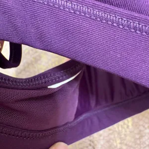 Calia By Carrie Underwood Ruched Purple Blackberry Cordial Swim‎ Top Small thumbnail 6