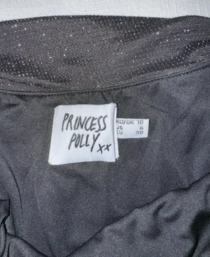 Princess Polly Reeva Mini Dress Black thumbnail 6