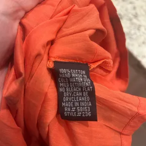 Chaudry Women’s Orange Sleeveless Size Small Dress thumbnail 6