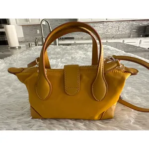 NWT Stoney Clover Lane Pouchette yellow Crossbody bag handbag thumbnail 3