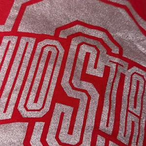 Ohio State Red V-Neck T-Shirt 91 thumbnail 5