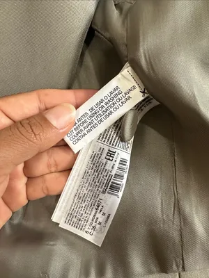 Mango Cropped Utility Jacket in Taupe Size M thumbnail 8