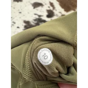 Lululemon Align High-Rise Crop 17" Bronze Green Size 10 thumbnail 4