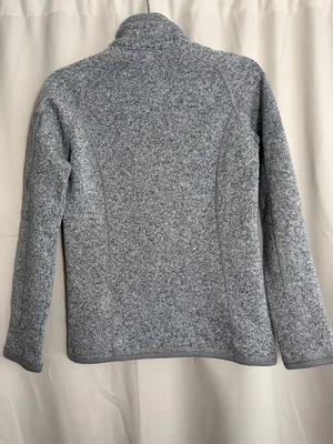Patagonia Better Sweater Gray Fleece Quarter‎ Zip Pullover XS thumbnail 2