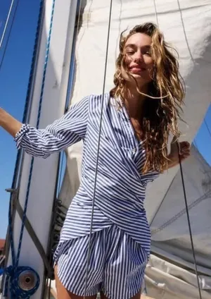 Free People Real Time Relaxed Romper thumbnail 1
