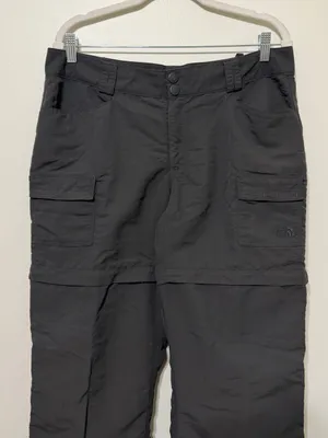 The North Face Women's Convertible Hiking Pants Size 14 Gray thumbnail 2