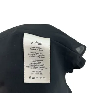 Aritzia‎ Wilfred Hosta Off the Shoulder Ruffle Dress Black Size Small thumbnail 11