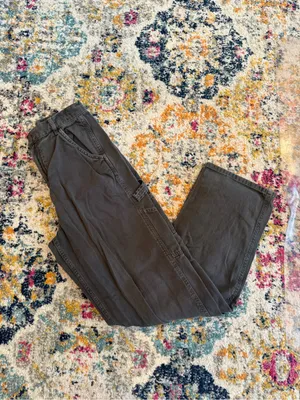 Garage Gray Straight-Leg Pants thumbnail 9