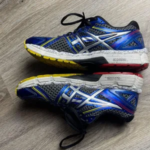 ASICS Blue and Black Athletic Sneakers thumbnail 7