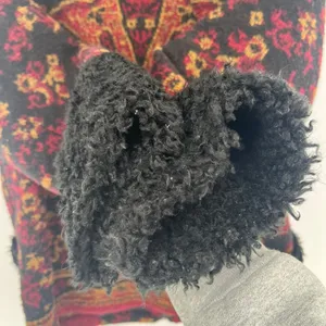IVY Tapestry Full Zip Jacket Black Red Paisley Pockets Mock Neck Size Medium thumbnail 8