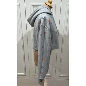 Champion Reverse Weave‎ Gray Hoodie Sweatshirt Logo Athleisure Sporty thumbnail 4