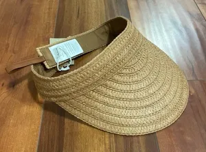 Madewell Packable BraidedStraw Visor thumbnail 1