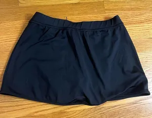 New Balance Black Tennis Skirt Built In Shorts thumbnail 6