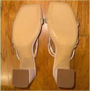 Brand New Target A New Day Sparkly + Pink Beige Square Heels thumbnail 11