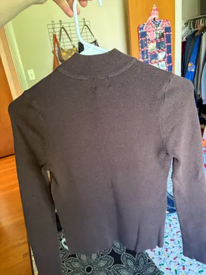 BDG espresso brown turtleneck  thumbnail 4