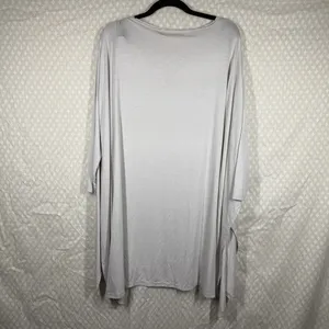 Free People Beach Off White Oversized Tunic Top‎ thumbnail 5