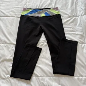 Lululemon Yoga Pants Leggings Womens 10 Black Quiet Luxury Activewear Outdoor‎ thumbnail 1