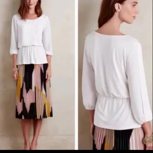 Anthropologie Deletta open sleeve blouse thumbnail 15
