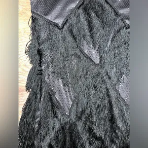 Weissman’s Flapper Costume Dance Dress 🖤💃🏻 Black thumbnail 9