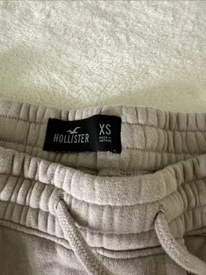 Hollister Women's Taupe Drawstring Casual Shorts thumbnail 3