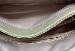 Coach Medium Gray Leather Crossbody Bag/Handbag thumbnail 8